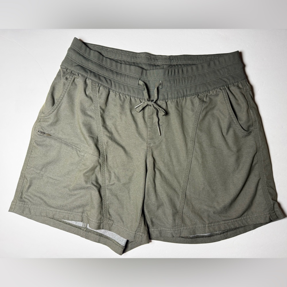 The North Face Women's Large Olive Green Athletic Shorts lounge activewear